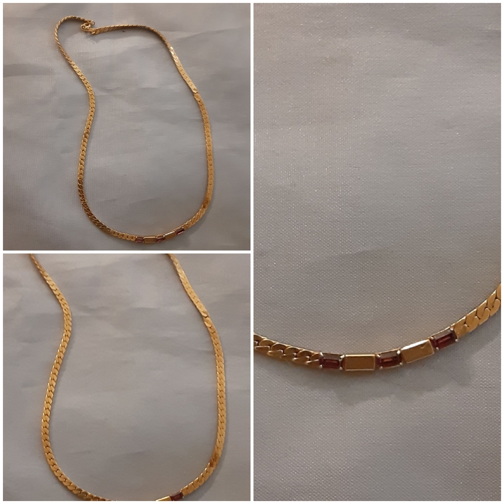 Gold necklace